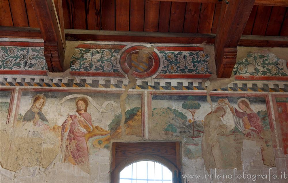 Settimo Milanese (Milan, Italy) - Baptism of Christ in the Oratory of San Giovanni Battista